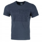 Embossed 3 T-Shirt navy